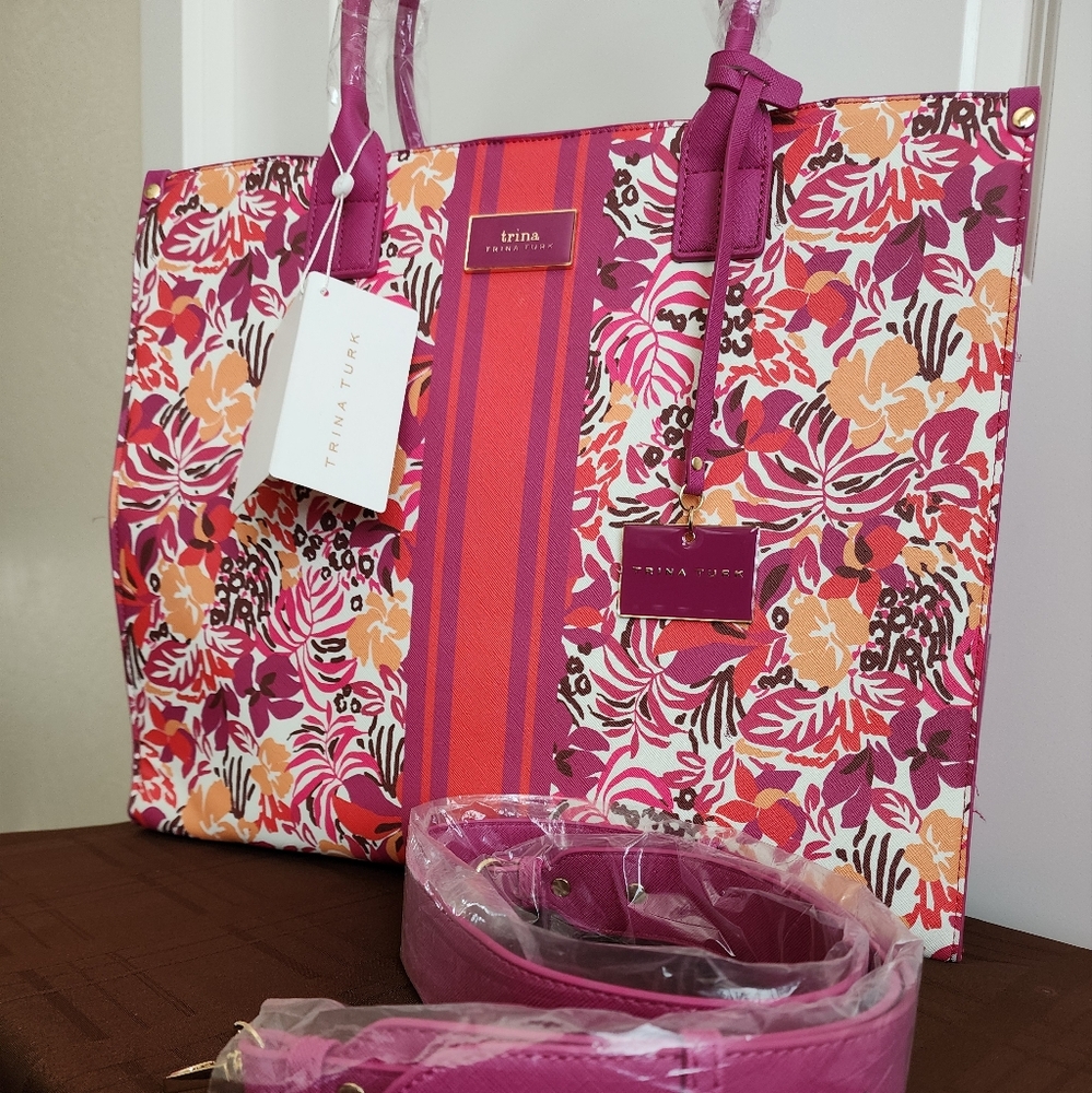Trina Turk Tote - Picture 2 of 12